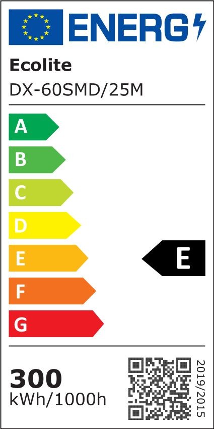 LED pásik 12 V, SMD2835, 60 LED/m, 12 W/m, 1215 lm/m, IP20, 25 m, 2700 K (DX-60SMD-2700/25M)