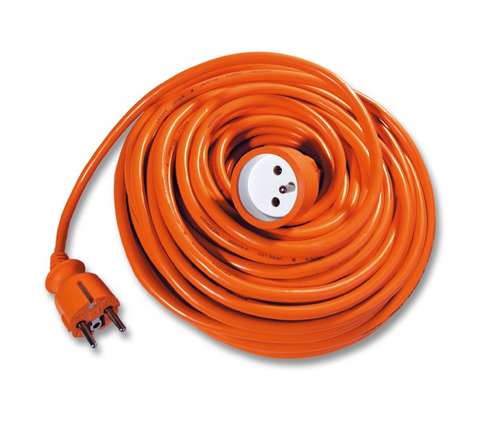 Pohyblivý prívod – spojka 20 m, 3×1,5 mm², oranžový (FX1-20 3*1,5)