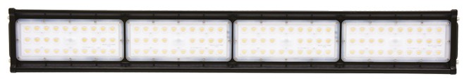 Lineárne priemyselné LED svietidlo LINEAR, 200 W, 27000 lm, 5000 K, IP65, IK10, čierne (LB02-200W)