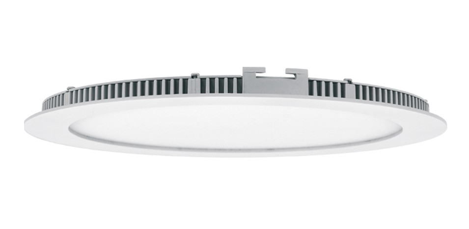 Zapustený LED panel LADA 24V kruh, 17,5 cm, 12 W, CCT, IP44, biely (LED24V-WSL-CCT/12W/BI)