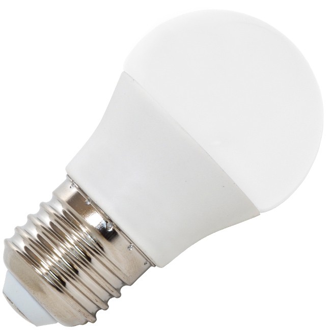 LED žiarovka E27 mini guľa G45, 7 W, 630 lm, 4100 K (LED7W-G45/E27/4100)