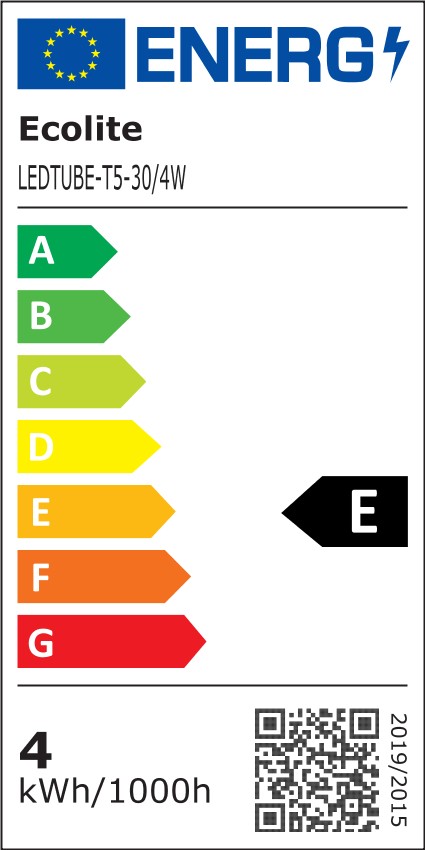 LED trubica T5 G5, 30,2 cm, 4 W, 380 lm, 4100 K (LEDTUBE-T5-30/4W/4100/C)