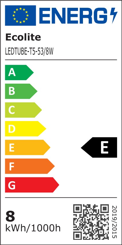 LED trubica T5 G5, 53,1 cm, 8 W, 755 lm, 4100 K (LEDTUBE-T5-53/8W/4100/C)
