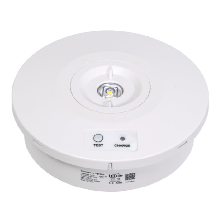 Núdzové LED svietidlo KATO, 6 W, 3 h, IP65 (TLCR7115-6W)