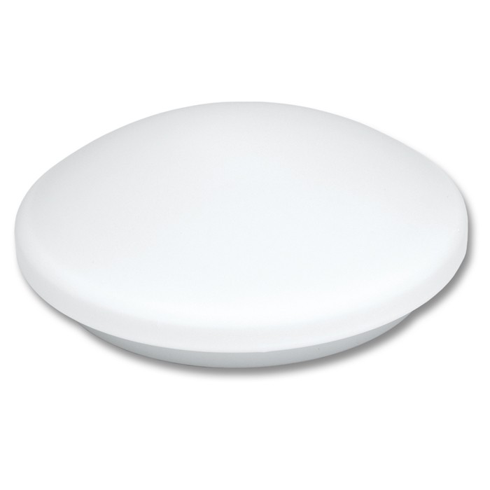 Stropné LED svietidlo VICTOR LED B s núdzovým modulom, 28 cm, 18 W, 4100 K, IP44, biele (W131/EM/LED/B-4100)