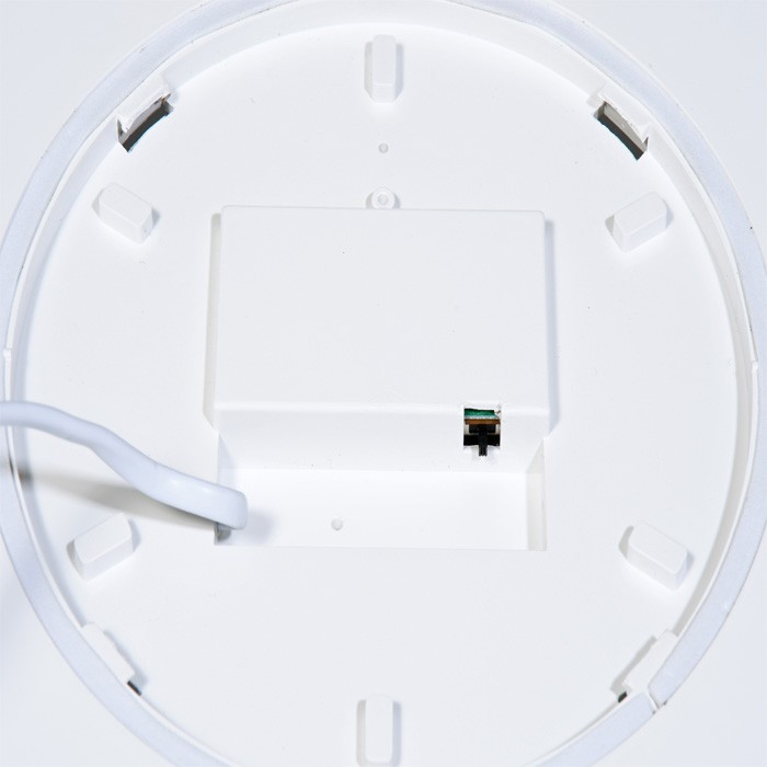 Stropné LED svietidlo MAKARON kruh, Ø 30 cm, 24 W, CCT, IP44, čierne (WML300-CCT/24W/CR)