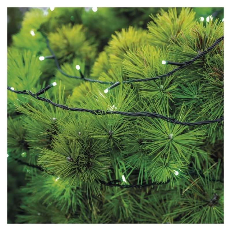 Standard LED spojovacia vianočná reťaz, 10 m, vonkajšia aj vnútorná, zelená