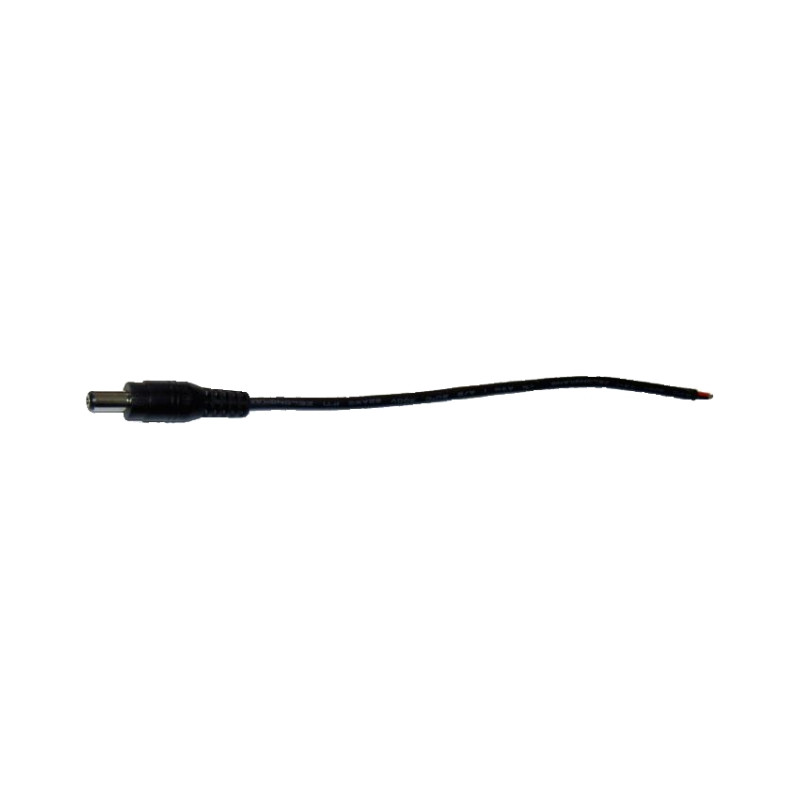 DC zástrčka 5,5/2,1 mm s káblom 15 cm