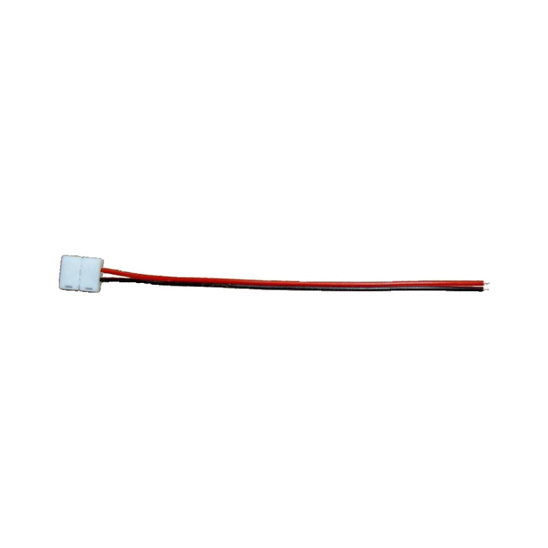 Napájací konektor pre LED pásy 8 mm s káblom 15 cm