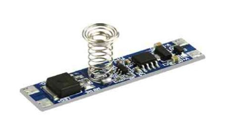 Dotykový vypínač LED pásu do hliníkového profilu, stmievateľný, 12 V 96 W / 24 V 192 W (KM-VDS-03L)