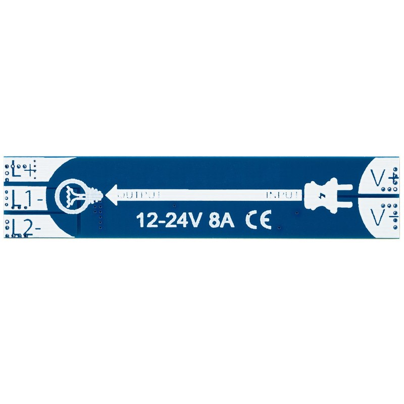 Dotykový vypínač CCT LED pásu do hliníkového profilu, stmievateľný, 12 V 96 W / 24 V 192 W (KM-VDS-06L)