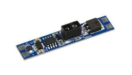 Bezdotykový vypínač LED pásu do hliníkového profilu, stmievateľný, 12 V 96 W / 24 V 192 W (KM-VBS-03L)