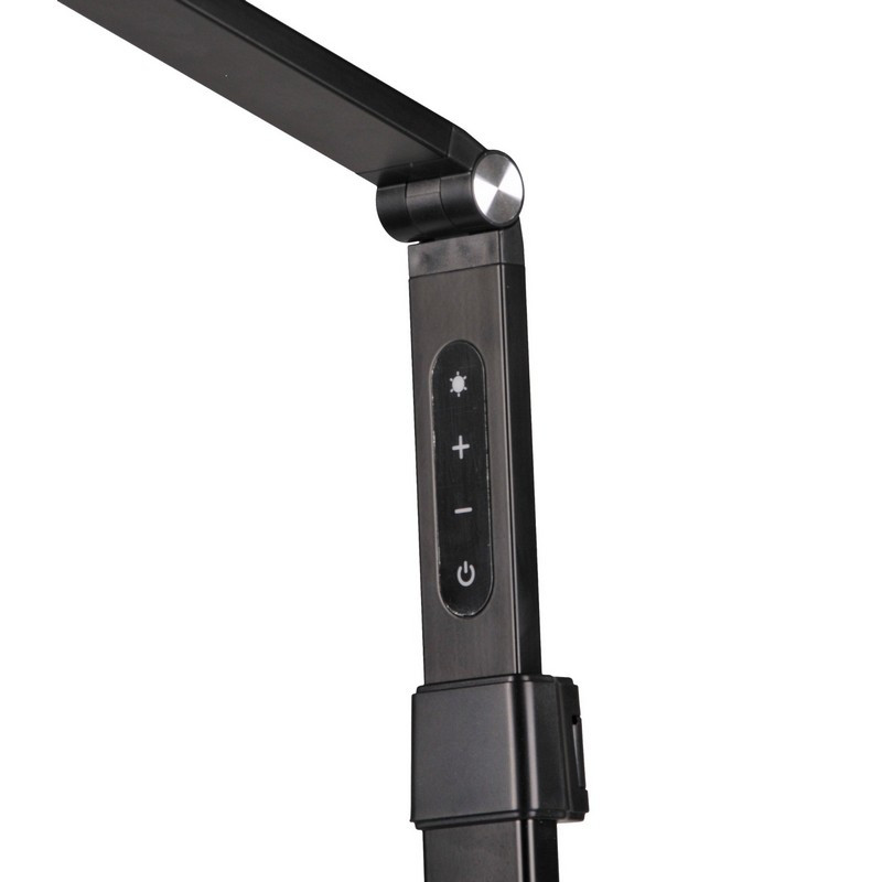 Stojanová LED lampa FERRARA 13 W, 700 lm, CCT, stmievateľná, výška 64 – 164 cm, čierna