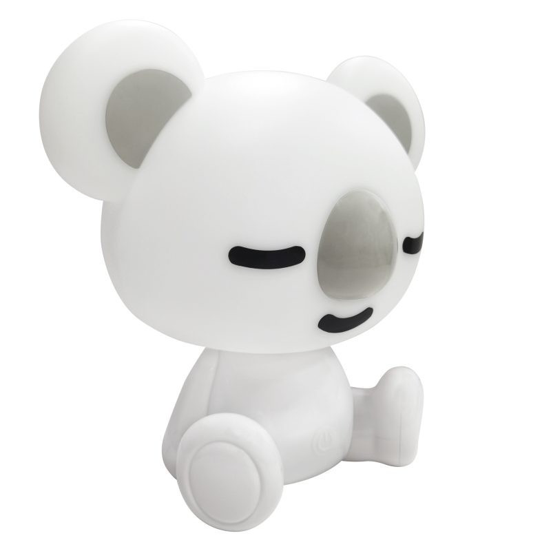 Detská nabíjacia LED lampa KOALA 2,5 W, biele a RGB svetlo, 8 úrovní