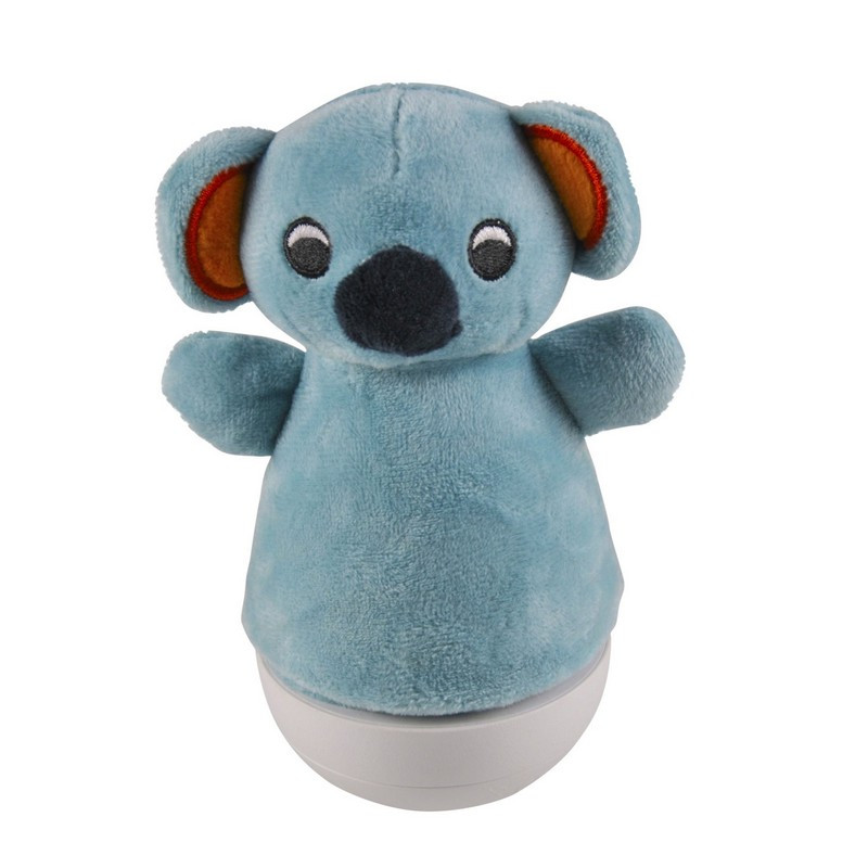 Detská plyšová lampa s uspávankami KOALA, RGB, 10 melódií