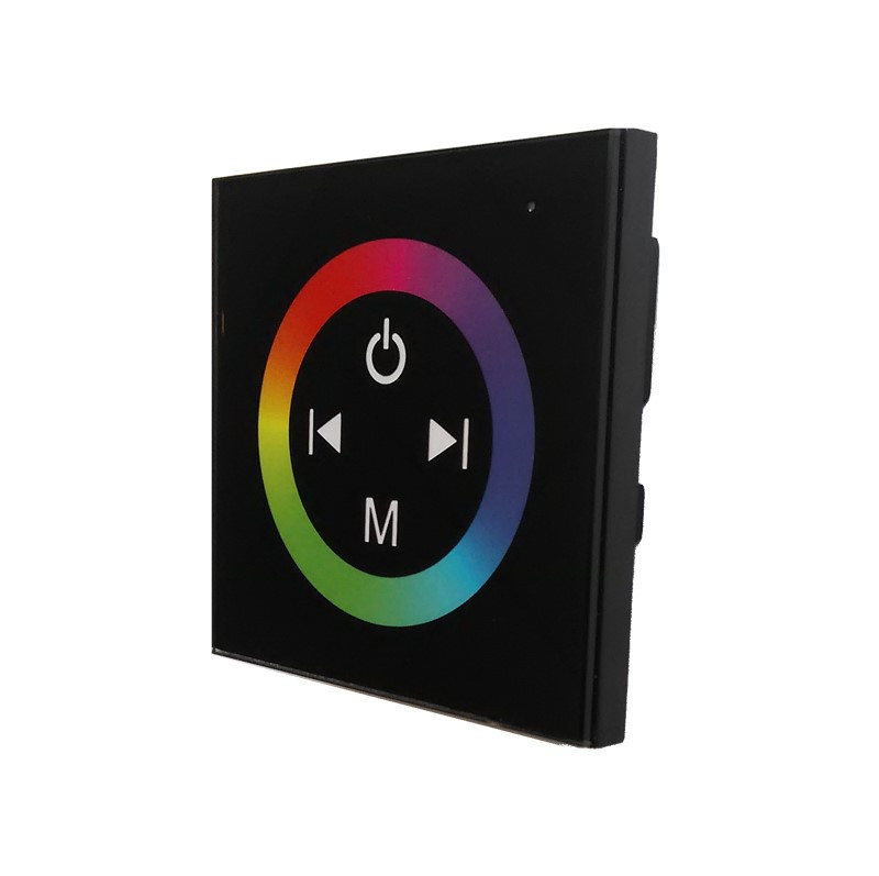 Ovládač pre RGB LED pásy do inštalačnej krabice, 12 V 144 W / 24 V 288 W (KM-RGB-30)