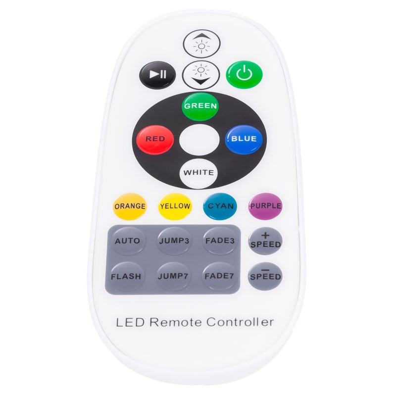 Ovládač pre RGB LED pásy s diaľkovým ovládaním RF, 12 V 432 W / 24 V 864 W (KM-RGB-15)