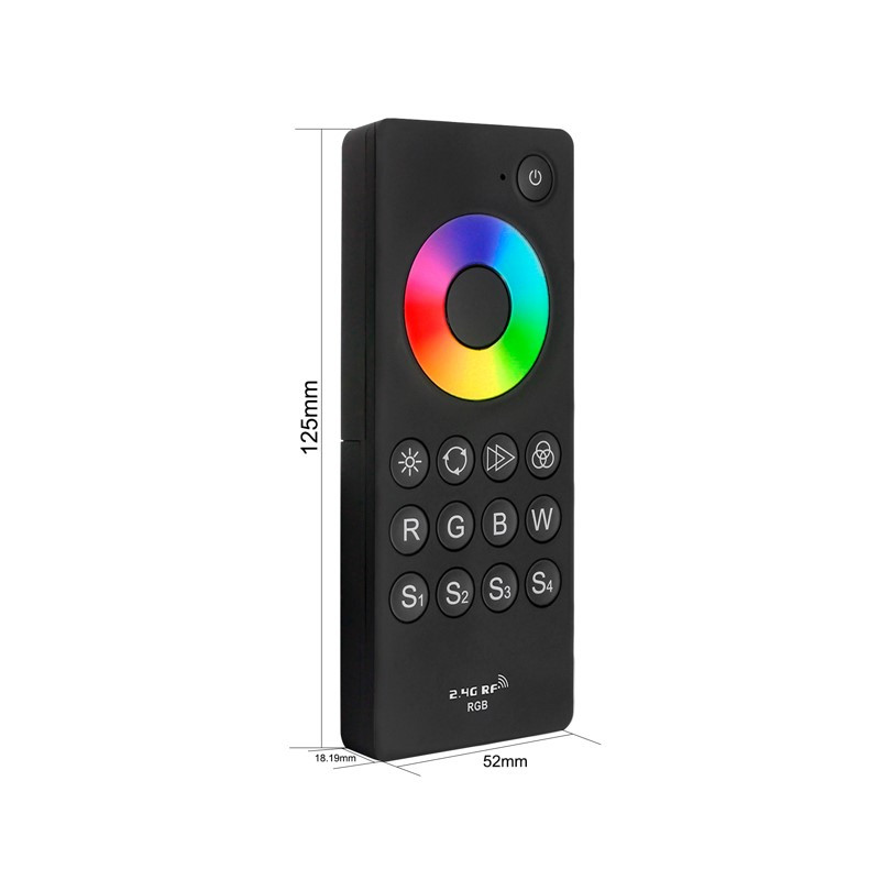 Diaľkový ovládač RF pre RGB LED pásy (KM-RGB-UNI-3)