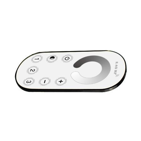 3-zónový diaľkový ovládač RF pre jednofarebné LED pásy (KM-W-3Z-01)