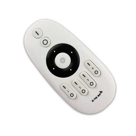 4-zónový diaľkový ovládač RF pre jednofarebné LED pásy (KM-W-4Z-01)