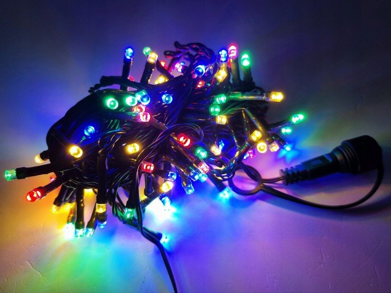 LED vianočná reťaz 644-21, 20 m, 400 LED, vonkajšia aj vnútorná, multicolor, diaľkové ovládanie a časovač
