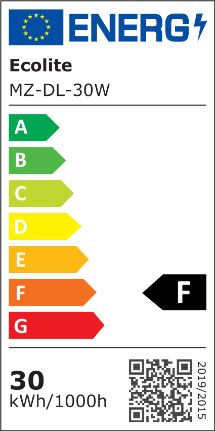 Energeticky stitek svitidla