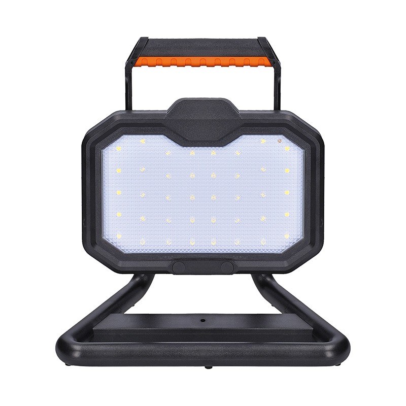 Nabíjací LED reflektor 20 W, 2000 lm, 4000 K, IP54, USB-C (WM-20W-RE)