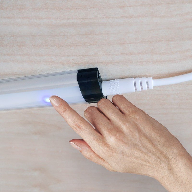 LED podlinkové svietidlá s dotykovým vypínačom, stmievateľné, 2 x 5 W, 2 x 50 cm, 4100 K (WO216)