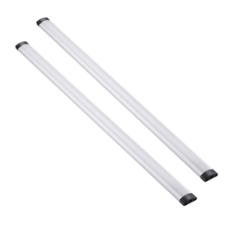 LED podlinkové svietidlá s dotykovým vypínačom, stmievateľné, 2 x 5 W, 2 x 50 cm, 4100 K (WO216)