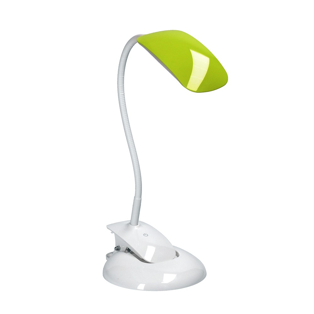 LED lampička 2v1 s podstavcom aj klipom 5 W, 300 lm, 4000 K, 3 farebné kryty (WO42)
