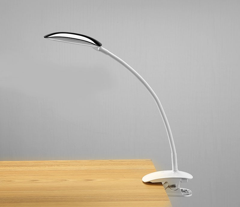 LED lampička 2v1 s podstavcom aj klipom 5 W, 300 lm, 4000 K, 3 farebné kryty (WO42)
