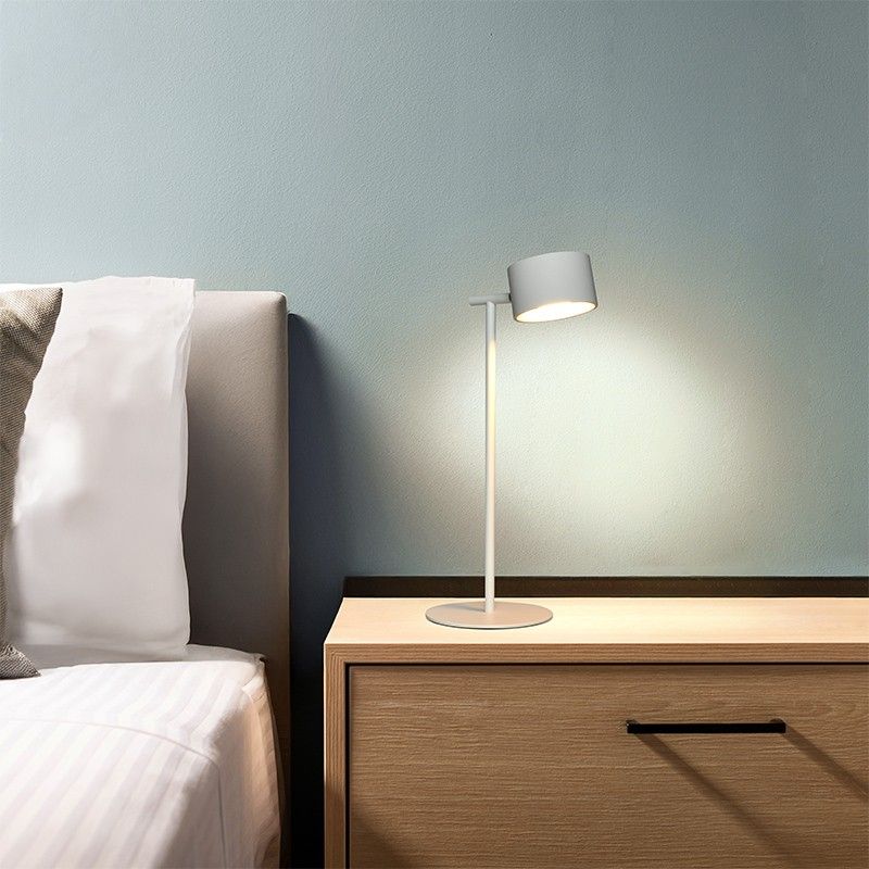 Nabíjacia LED lampička 3v1 4 W, 280 lm, stojan, klip aj na stenu, biela (WO68-W)