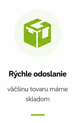Rýchle dodanie – väčšinu tovaru máme skladom