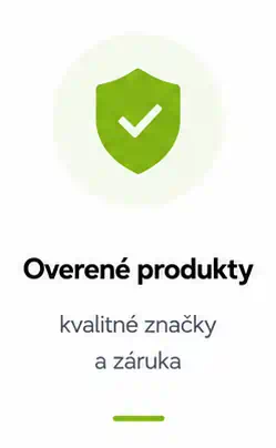 Overené produkty – kvalitné značky a záruka