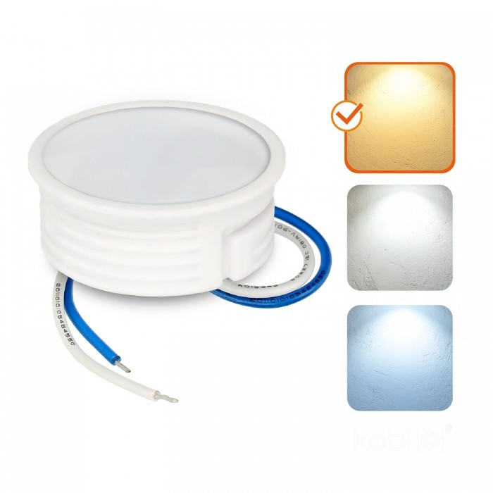 LED modul INSERT 6,5 W, 600 lm, 3000 K teplá biela, keramický, Ø 50 mm