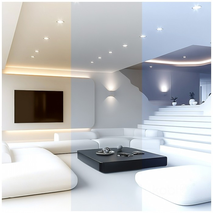 LED modul INSERT 5 W, 400 lm, CCT 3000/4000/6500 K, Ø 50 mm