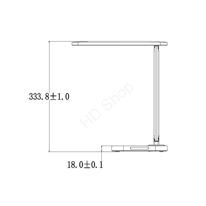 LED lampička KIARA biela 7W stmievateľná s USB +nočné svetlo + časovač