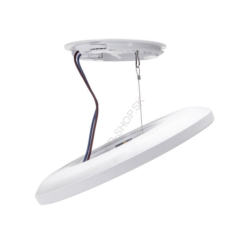 Inteligentné slim stropné svietidlo CCT 18W+RGB 4W 2700K-6500K 