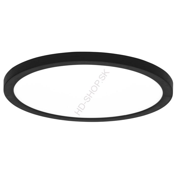 LED kruhový panel s nastaviteľným výkonom 12/18/24W, CCT, čierny