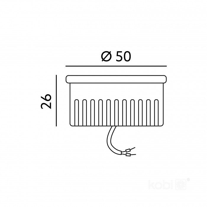 LED modul INSERT 5 W, 400 lm, CCT 3000/4000/6500 K, Ø 50 mm