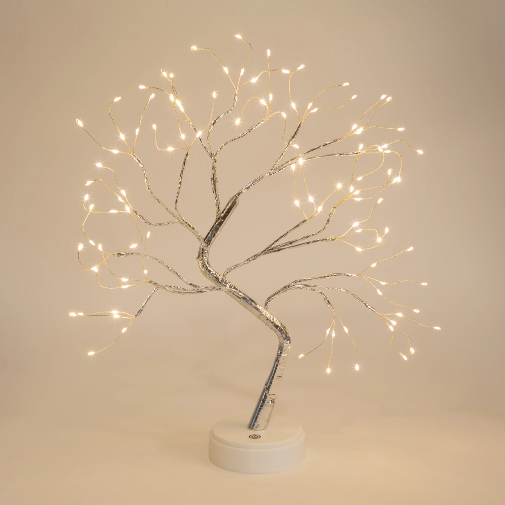 LED svetelný dekoratívny stromček teplá biela, 40 cm