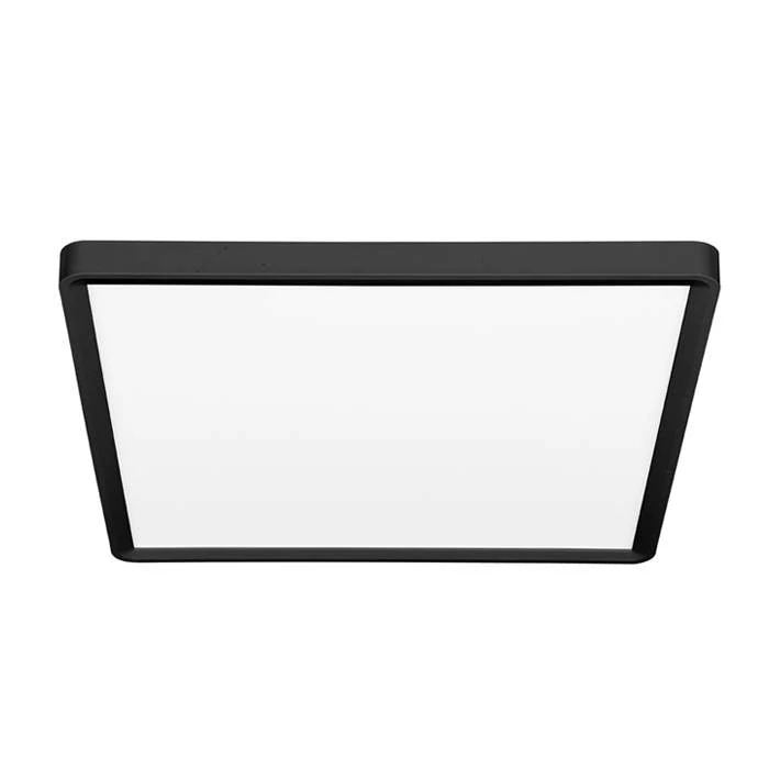 Stropné LED svietidlo TERY CCT čierne Ecolite W008S-CCT/CR – pohľad spredu
