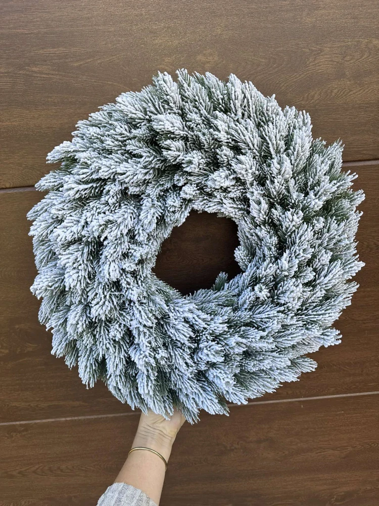 Vencový základ, osnežená čečina 58cm