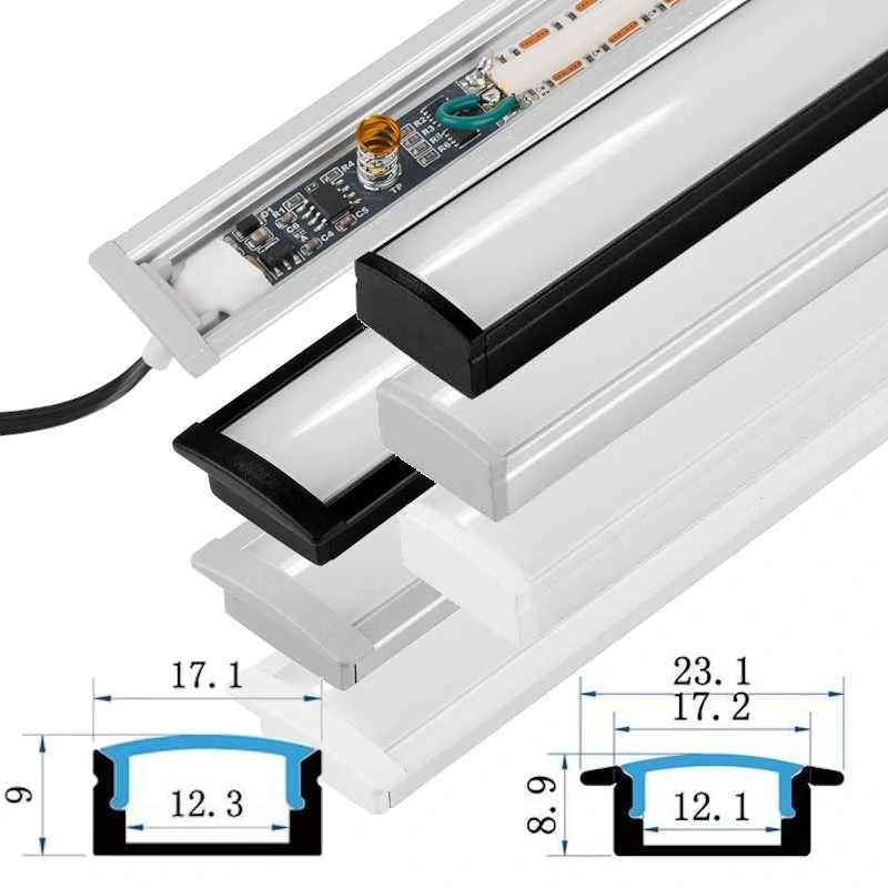 Univerzálna LED CCT sada – kompletná zapustená zostava s napájacím káblom