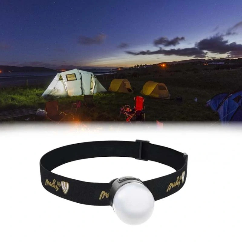 LED nabíjacia čelovka 2v1