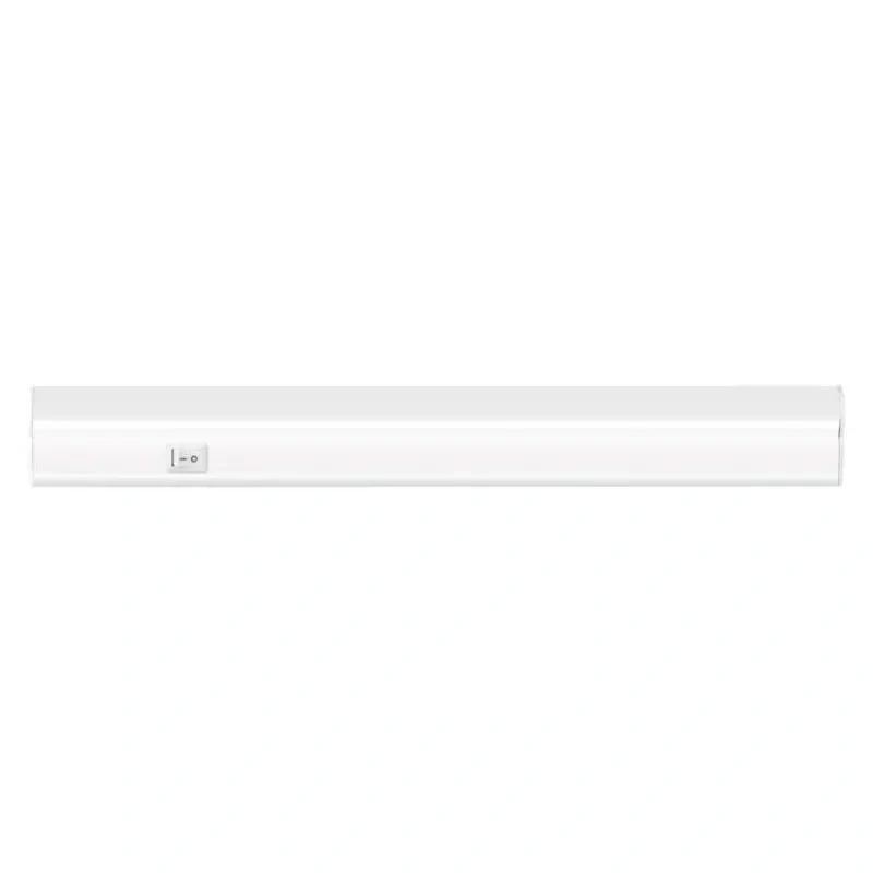 LED lišta EMOS TIGO T5 600mm bočný pohľad – hliníkové telo, biela farba