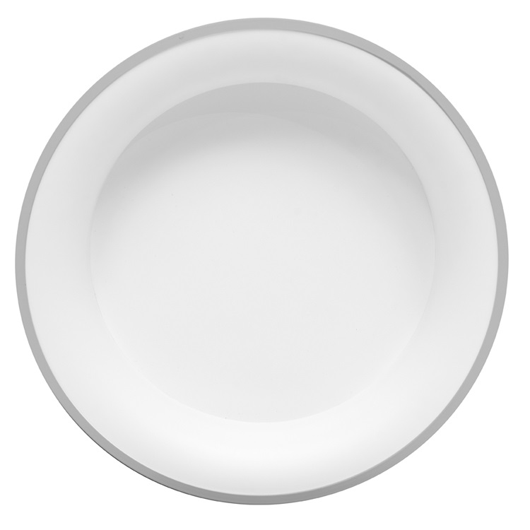 LED prstenec NEST 40W s DO šedý