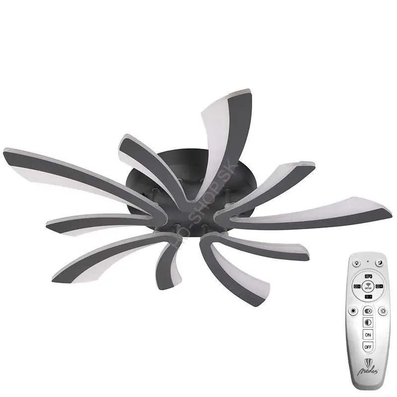 LED svietidlo + diaľkový ovládač 55W