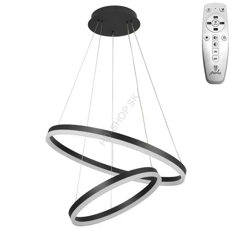 LED svietidlo + diaľkový ovládač 70W