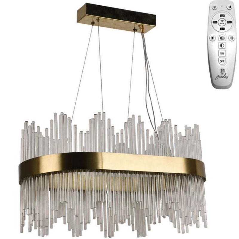 LED svietidlo + diaľkový ovládač 70W